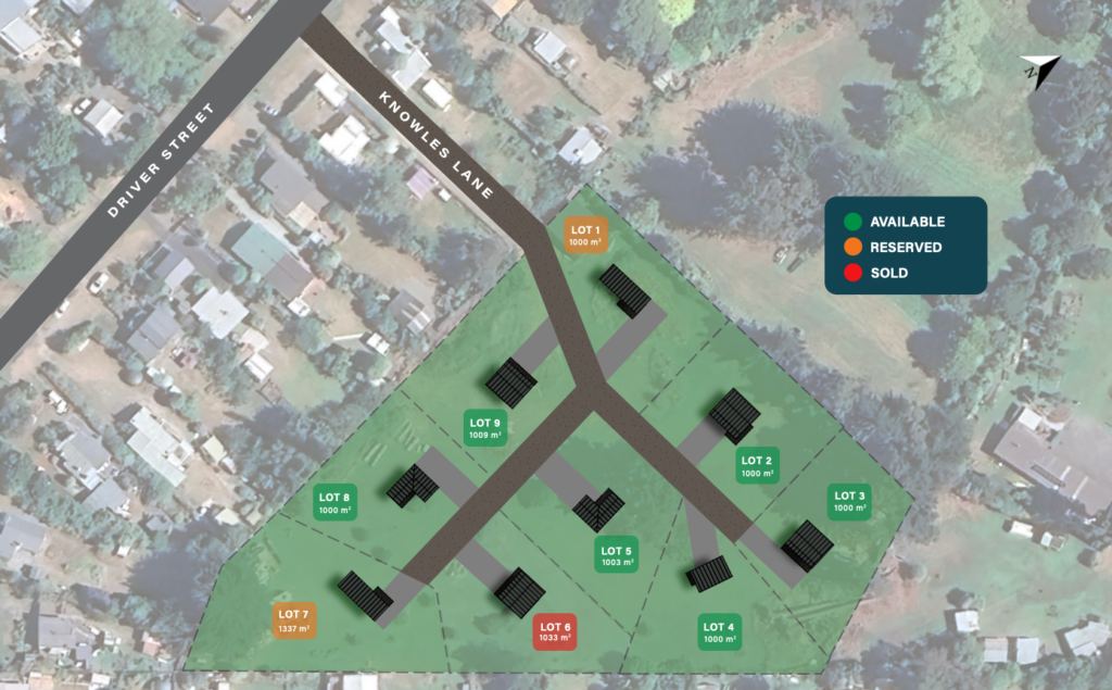 Settlers Grove site plan